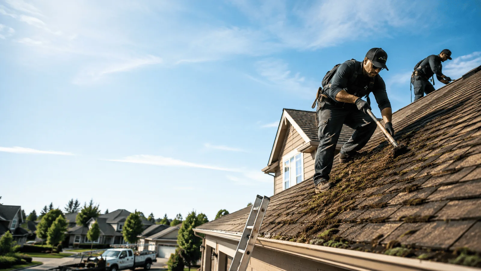 Roof Moss Removal in Old Forge, PA near me